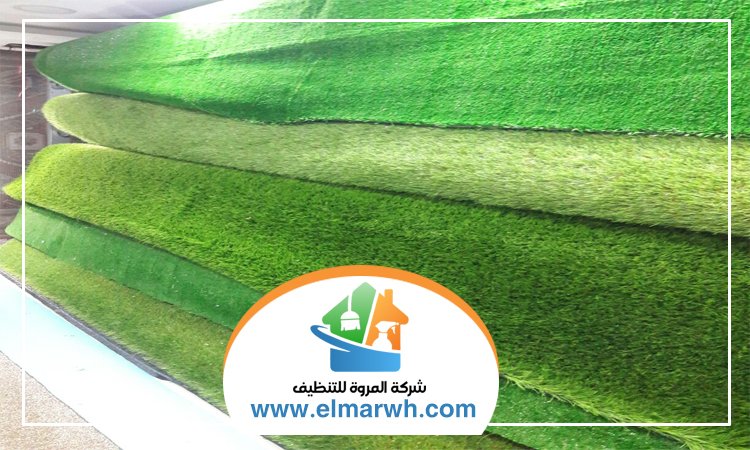 تركيب عشب في الشارقة