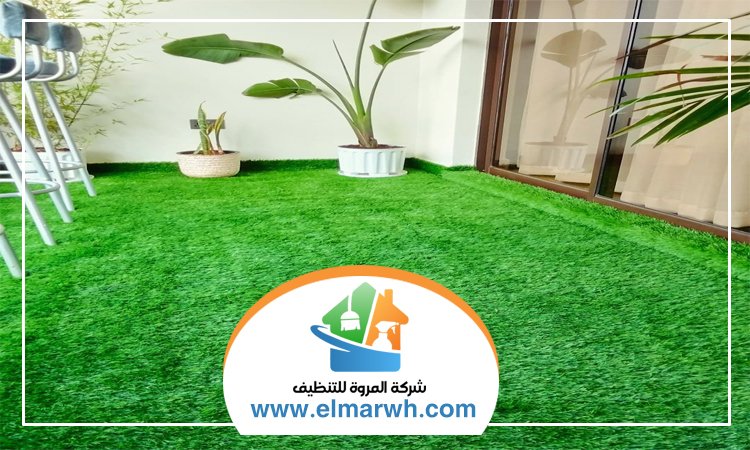 تركيب عشب في الشارقة