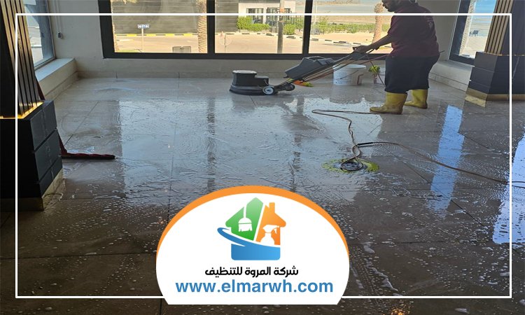 جلي رخام في أم القيوين